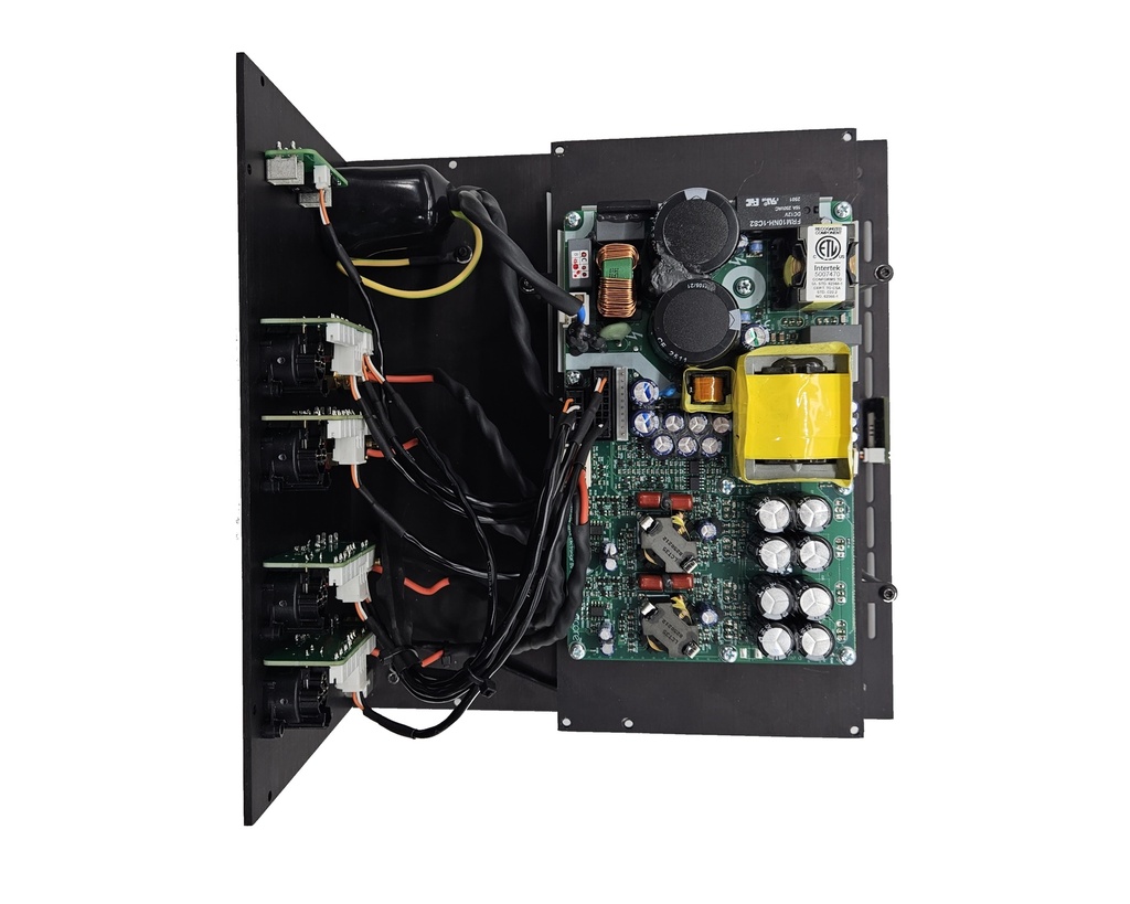 NEUTRINO 3 Channel Colorcube Hypex NC500MP 1x500W 4OHM(1x270W 8OHM) + NC252MP 2x250W 4OHM(2x150W 8OHM) 3xXLR OR 3xRCA, Trigger