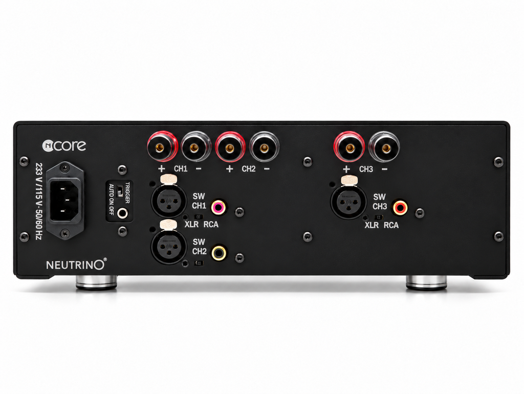 NEUTRINO Classic 3-Channel Hypex 1xNC502MP+1xNC500MP Power Amplifier (3x500W, 4Ohm)