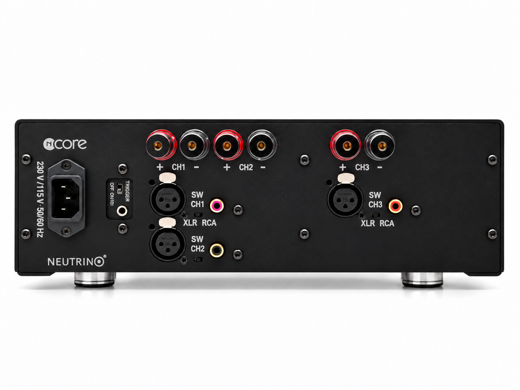 NEUTRINO Classic 3-Channel Hypex 1xNC502MP+1xNC500MP Power Amplifier (3x500W, 4Ohm)