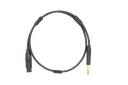 TRS-XLR CABLE, BALANCED MOGAMI W2549 CABLE, NEUTRIK GOLD PLATED TRS AND XLR CONNECTOR FEMALE, 1 UNIT