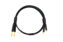 TRS-RCA CABLE, MOGAMI CABLE, REAN/NEUTRIK CONNECTORS,  PAIR