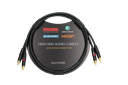 RCA-RCA Cable, Mogami Cable, Rean/Neutrik Connectors, Pair