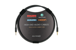 3.5mm Male TO 3.5M Male Cable, Cable Mogami W2549, Neutrik Rean Connector, 1 Unit